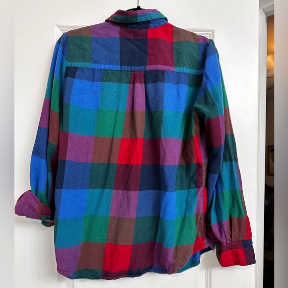 Long sleeve plaid button down - Picture 2 of 2